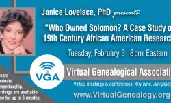 Janice Lovelace's webinar topic for February 5th