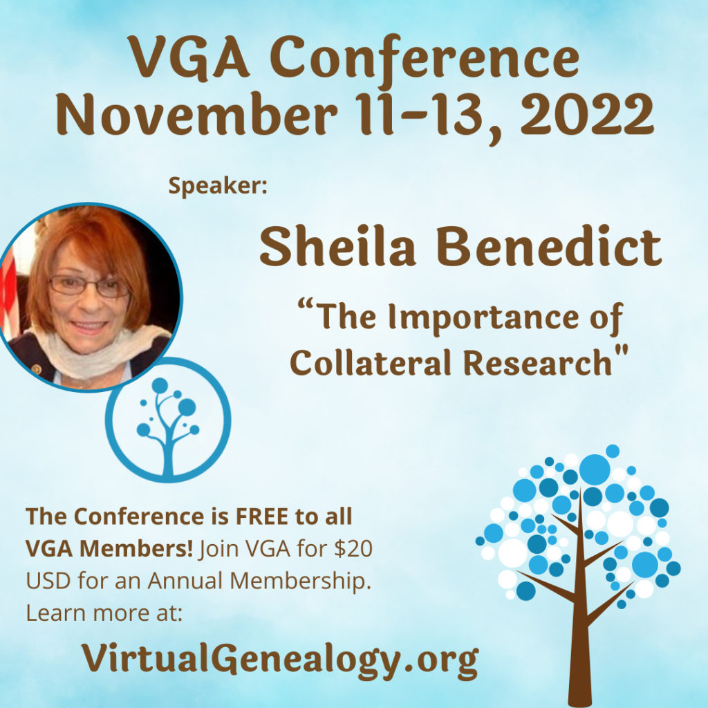 VGA 2022 Conference: "The Importance of Collateral Research" by Sheila Benedict