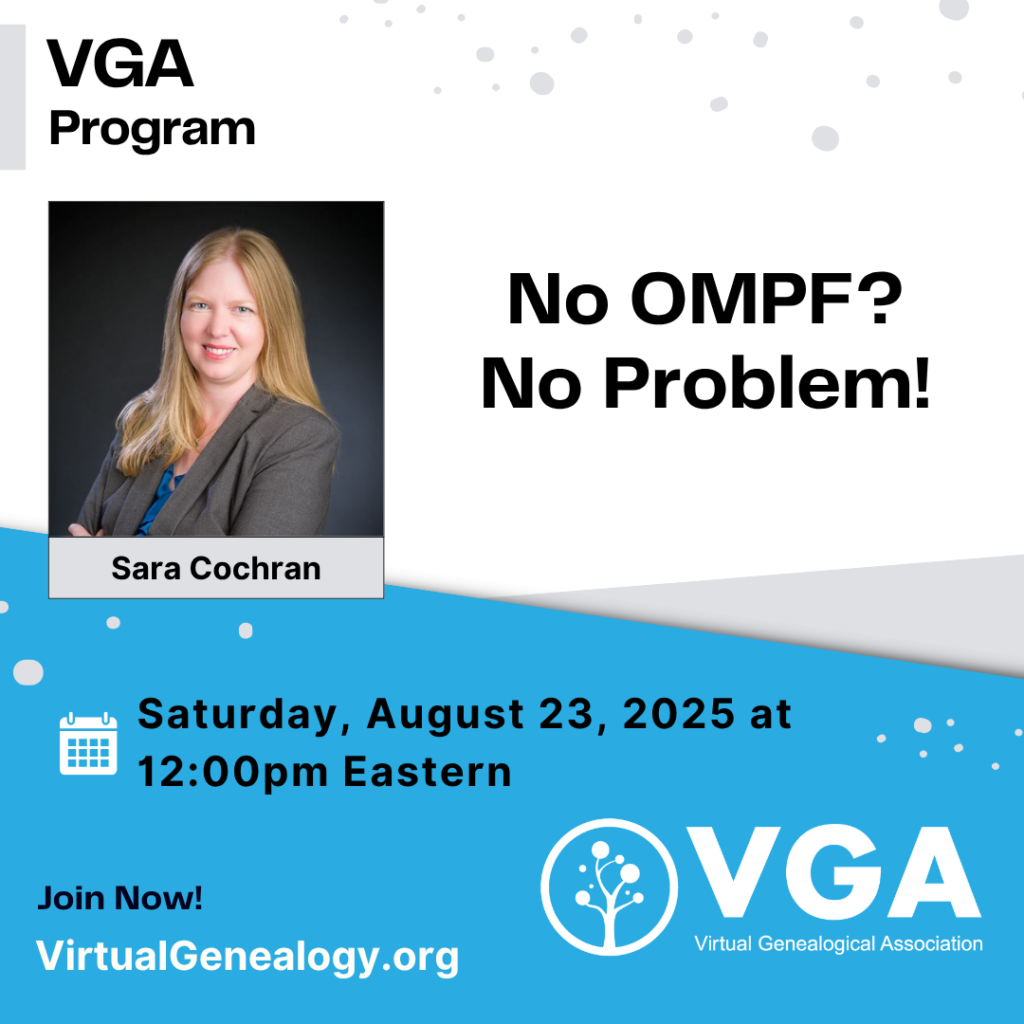 “No OMPF? No Problem!" by Sara Cochran